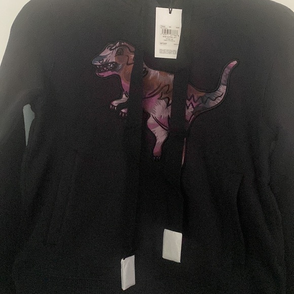 COACH Rexy the Dinosaur Hoodie Kaffe Fassett xs - Picture 2 of 5